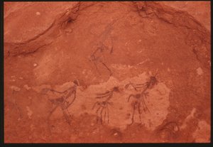 Figures humaines (peinture rupestre) - Prehistoric