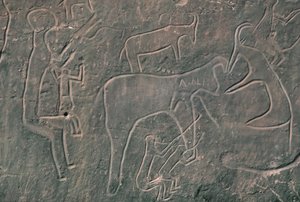 Figures humaines et animaux