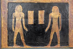 Boîte canope de Yuya (détail), Musée égyptien, Le Caire, Égypte - Prehistoric Prehistoric