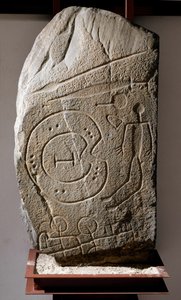 Stèle ibérique du guerrier de Solana de Cabanas. 8ème-6ème siècle av. J.-C. - Prehistoric Prehistoric