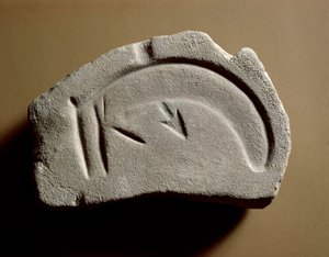 Préhistoire : accessoire pour reproduire des flèches (moule) - Prehistoric Prehistoric