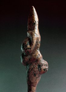 Préhistoire : Vénus de Savignano, sculpture lithique anthropomorphe - Prehistoric Prehistoric