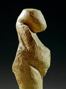 Préhistoire : statue de femme gravettienne du site de Kostenki - Prehistoric Prehistoric