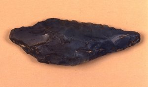 Pointe de flèche en pierre découverte à Isolino di Varese (Italie) - Prehistoric Prehistoric