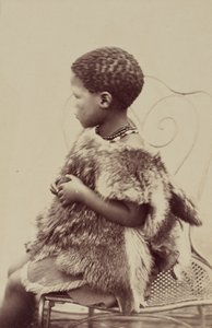 Betty, fillette hotentotte, 9 ans