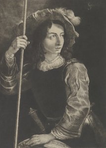 Le grand lansquenet ou porte-étendard