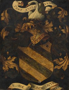 Blason crêté - Probably Antwerp 16th Century