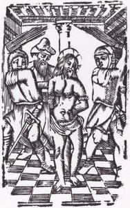 La Flagellation - Probably French 16th Century
