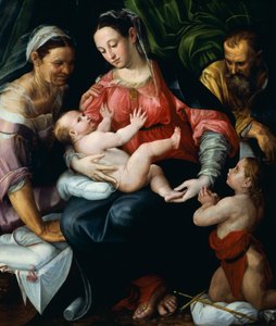 Sainte Famille, par Prospero Fontana (1512-1597) - Prospero Fontana