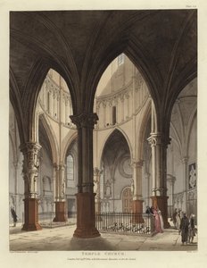 Église du Temple - Pugin and Rowlandson