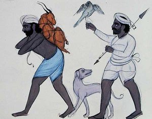 Chasseurs, vers 1890 - Punjabi School