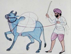 Blanchisseur (Dhobi) c.1890 - Punjabi School