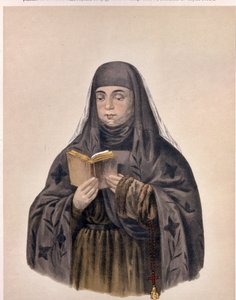 Portrait de la tsarine Eudoxia Feodorovna Lopukhina