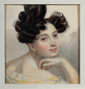 Portrait de la comtesse Glafira de Balmen - Pyotr Fyodorovich Sokolov