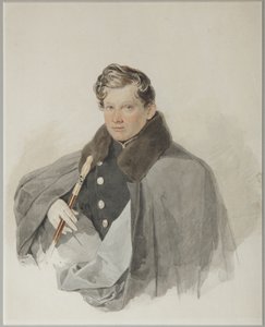 Portrait du comte Sergey Vasilyevich Trubetskoy 1815-1859, 1835