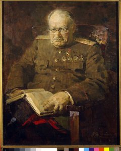 Portrait du neurochirurgien et académicien Nikolaï N. Bourdenko (1876-1946) - Pyotr Ivanovich Kotov