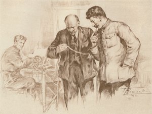 Lénine et Staline au fil direct, 1918, 1939