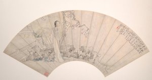 Une beauté, datée de 1876