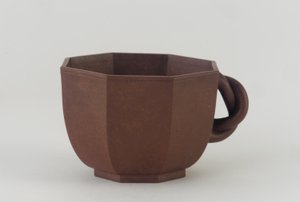 Tasse octogonale, Chengzhai, probablement 19ème siècle
