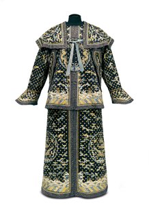 Uniforme Cérémonial Rare de Garde Impérial, Période Qianlong / Jiaqing (1736-1820) - Qing Dynasty Chinese School