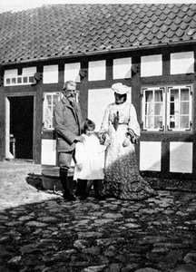 Professeur Tuxen et sa famille, Skagen, Danemark, 1908 - Queen Alexandra