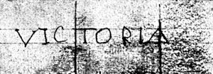 Signature de la princesse Victoria à l