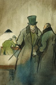 Vautrin, illustration pour Le Père Goriot, un roman d
