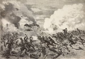 Arrivée de la division du général Fanti, bataille de Magenta, 4 juin - Quinto Cenni