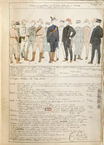 Uniformes du Corps royal des troupes coloniales du Royaume d