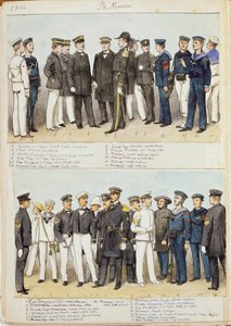 Uniformes de la Marine Royale du Royaume d