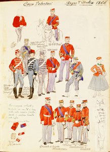 Uniformes du Corps Volontaire du Royaume d