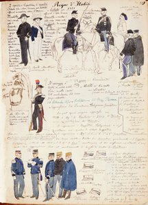 Divers uniformes du Royaume d