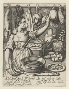La cuisinière - Quirin Boel (possibly)