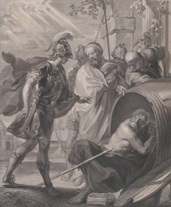 La rencontre de Diogène de Sinope et d