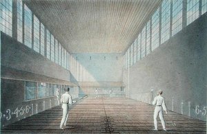 Le court de tennis réel à Lord