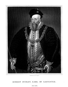Robert Dudley, 1er comte de Leicester, favori de la reine Elizabeth I d