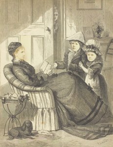 Le Général et Mme George Washington, 19ème siècle