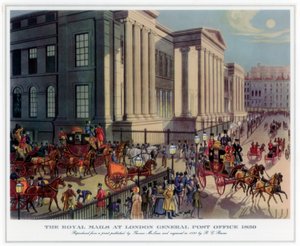 Les Courriers Royaux au Bureau de Poste Général de Londres, 1830 - R. Reeves