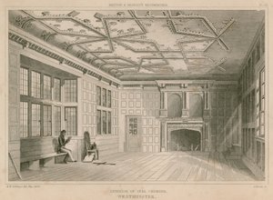 Intérieur de la Chambre étoilée, Westminster - R. W. Billings