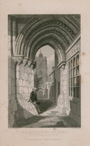 Prieuré de Saint-Barthélemy, Smithfield - R. W. Billings