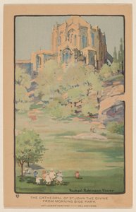 La Cathédrale Saint-Jean-le-Divin depuis Morningside Park