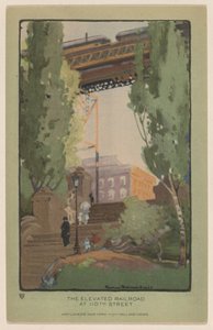 Le chemin de fer surélevé à la 110e rue