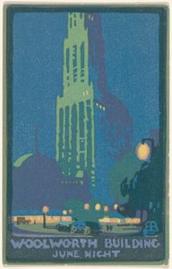 Woolworth Building, nuit de juin