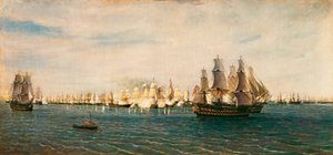 La bataille de Trafalgar, 21 octobre 1805 - Rafael Monleon y Torres