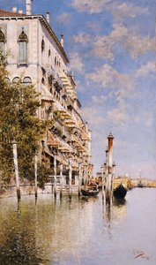 Le long du Grand Canal - Rafael Senet