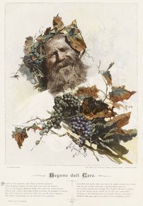 Chassez le souci (lithographie en couleur) - Raffaele Armenise