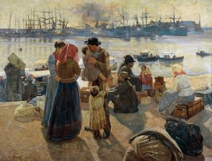Émigrants - Raffaello Gambogi