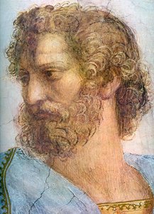 Aristote. Stanza della Segnatura. L