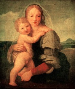 La Madone Mackintosh, vers 1510-1512 - Raffaello Sanzio Raphael