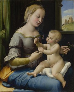 La Madone des œillets La Madonna dei Garofani, vers 1506-1507